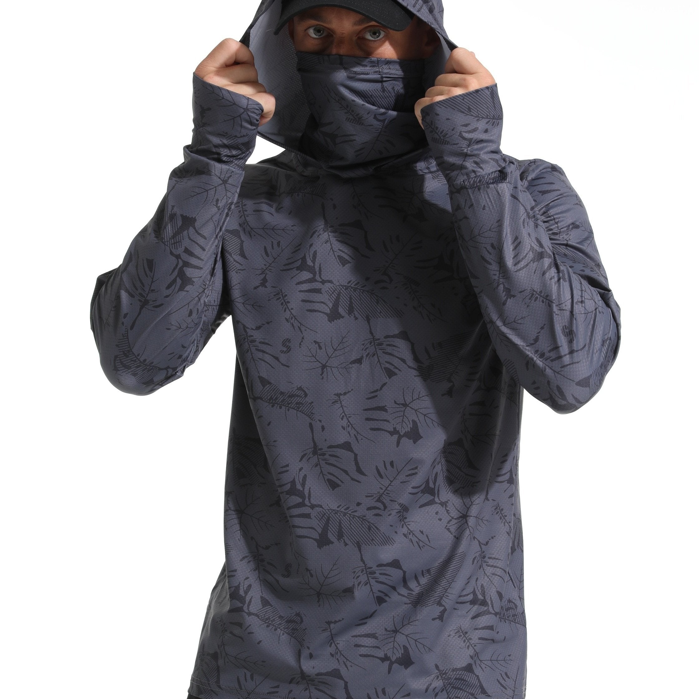 Men's Camouflage Fishing Shirt | Long Sleeve