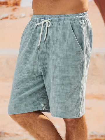 Men's Summer Drawstring Shorts | Beach