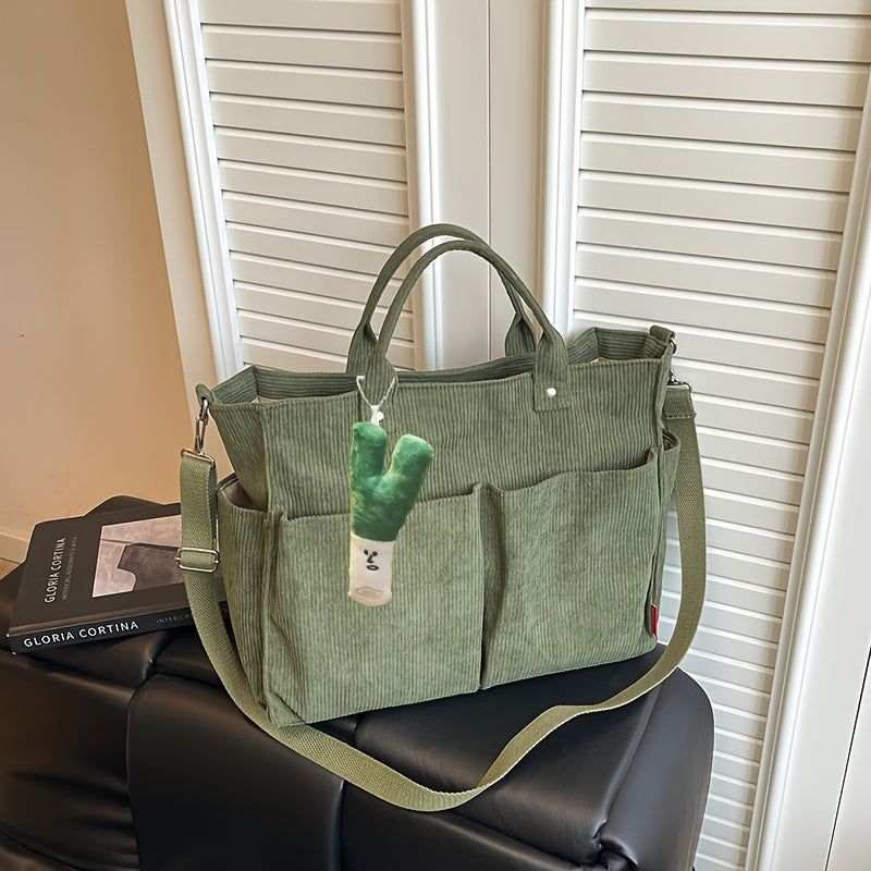 Women's Spacious Tote Bag | Multi-Pocket