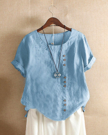Women's Short Sleeve Blouse | Summer
