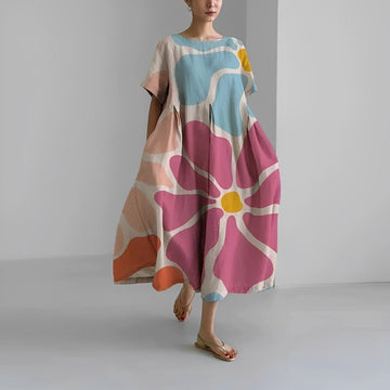Women’s Summer Printed Midi Dress | Casual