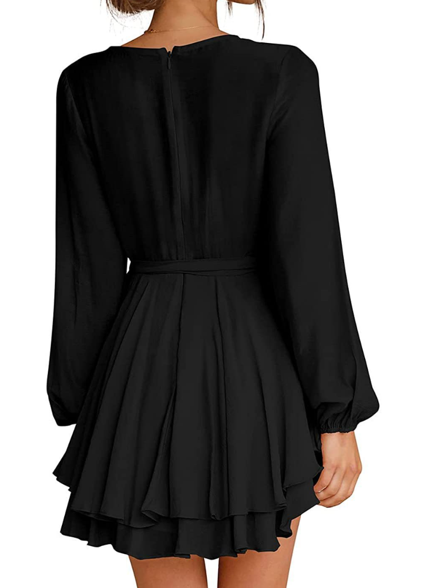 Women's Long Sleeve Formal Dress | Mini