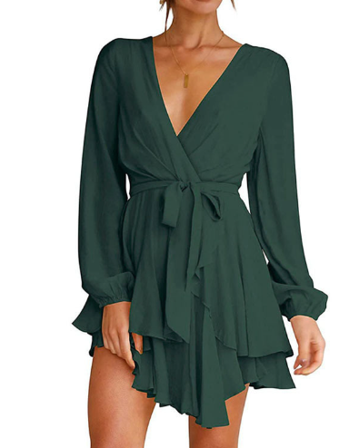 Women's Long Sleeve Formal Dress | Mini