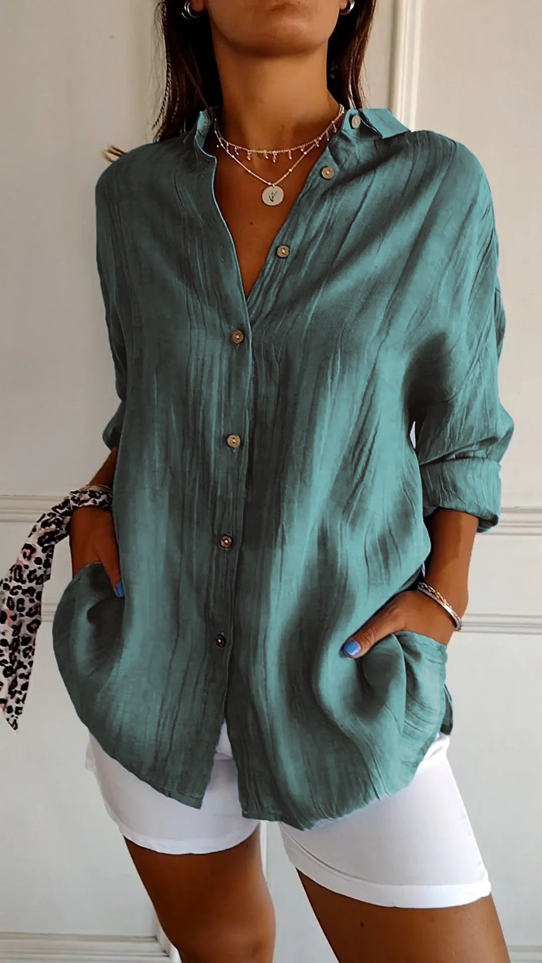 Women's Button Down Shirt | Summer
