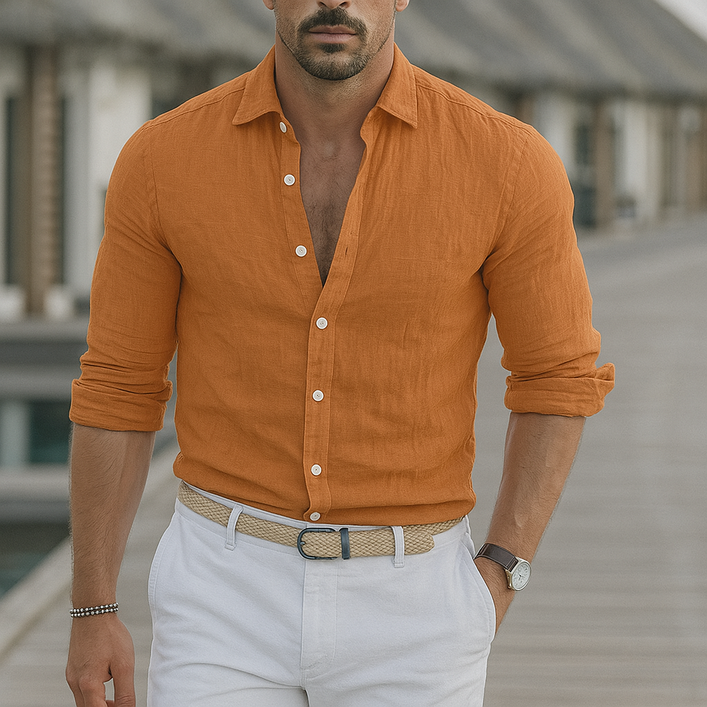 Mens Long Sleeve Shirt | Summer
