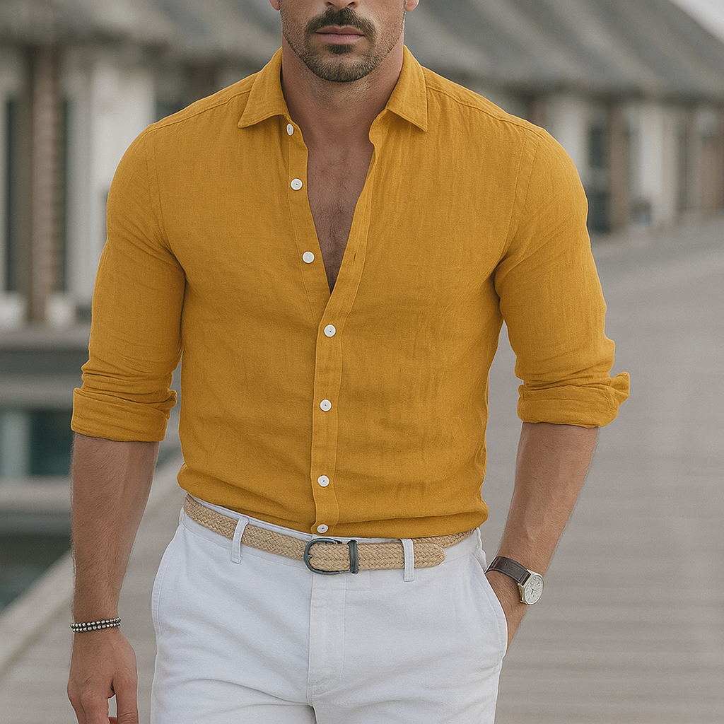 Mens Long Sleeve Shirt | Summer