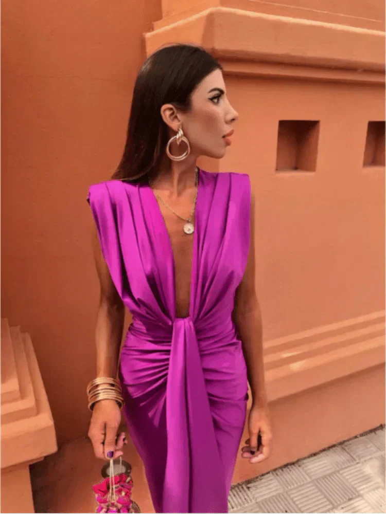 Women's Formal Evening Dress | Shoulder
