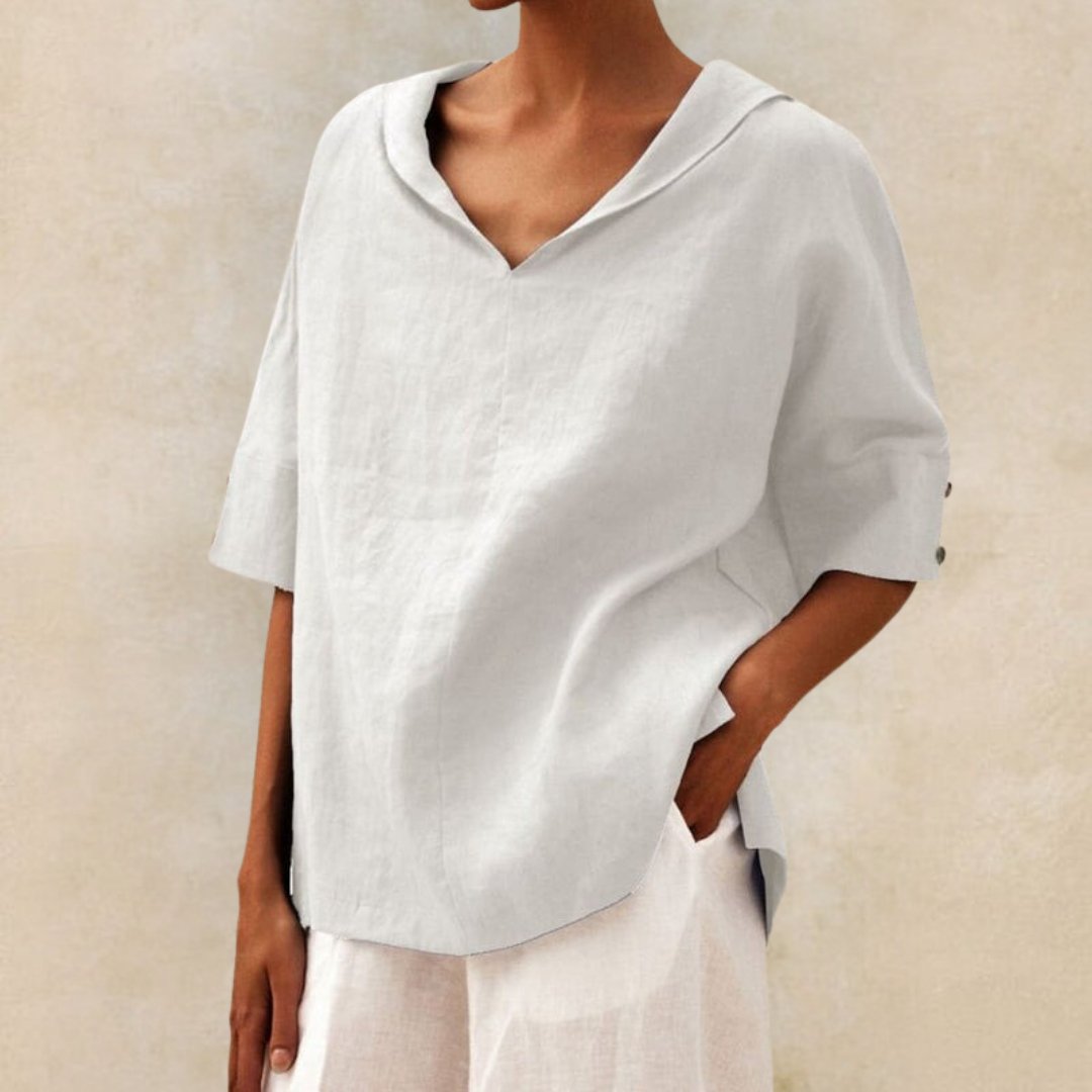Women's Summer Shirt | V-Neck