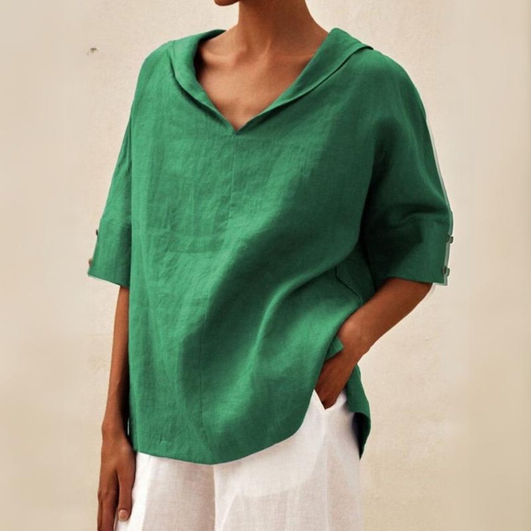 Women's Summer Shirt | V-Neck