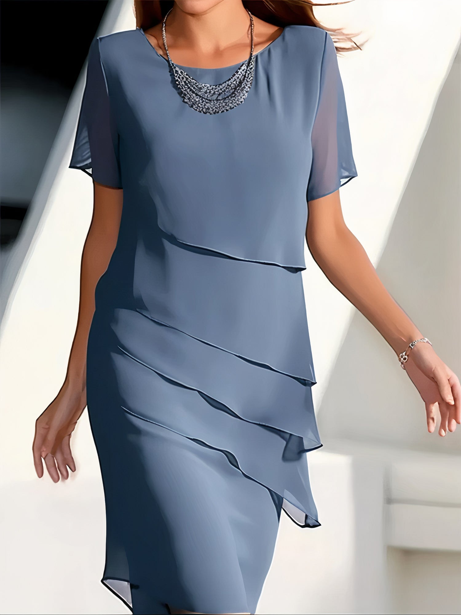 Women's Layered Dress | Formal