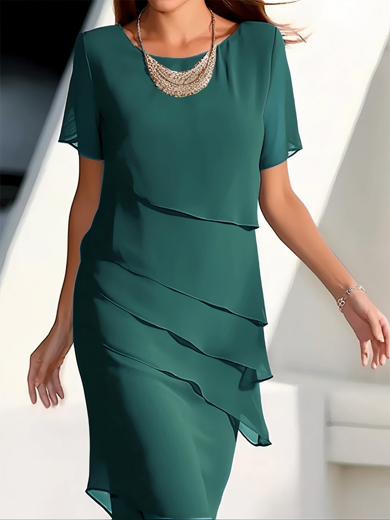 Women's Layered Dress | Formal