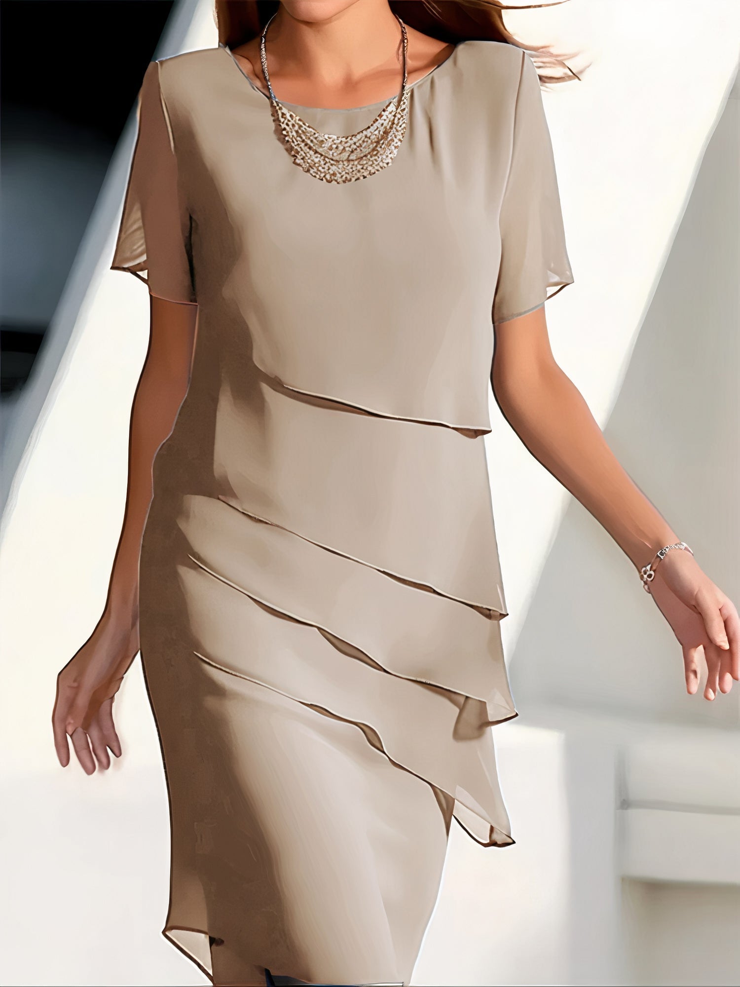 Women's Layered Dress | Formal