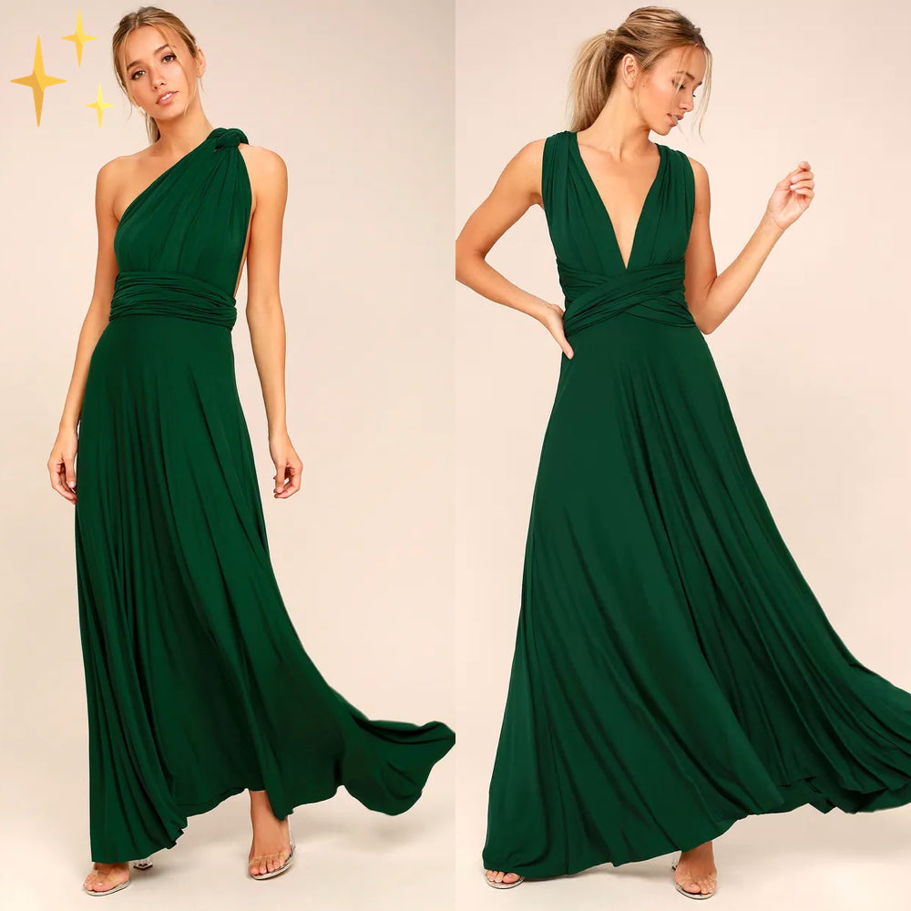 Women's Long Bridesmaid Dress | Maxi