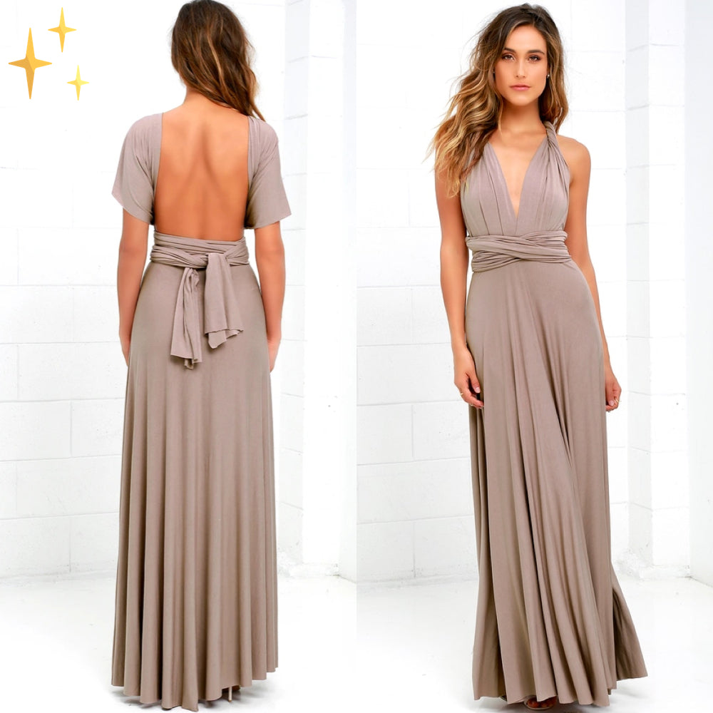 Women's Long Bridesmaid Dress | Maxi