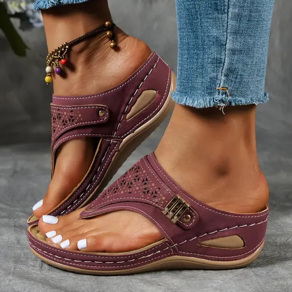 Women's Wedge Sandal Flip Flops | Summer