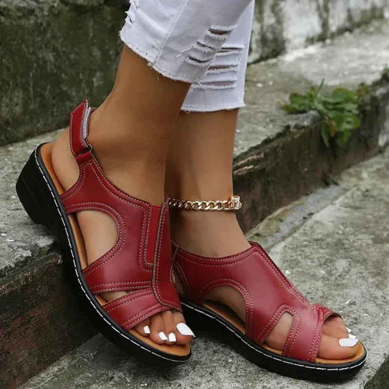 Ella™ - Orthopedic Leather Sandals