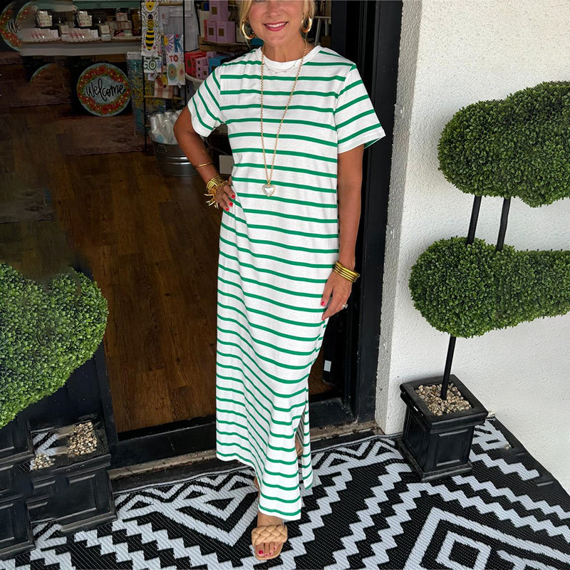 Sara-Liz - Striped Maxi Dress