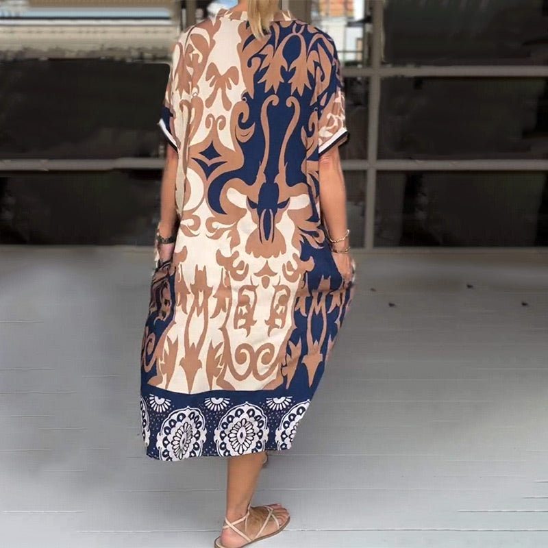 Grace - Printed Midi Dress