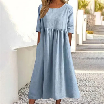 Summer Dress for Women with a Relaxed Fit | Midi