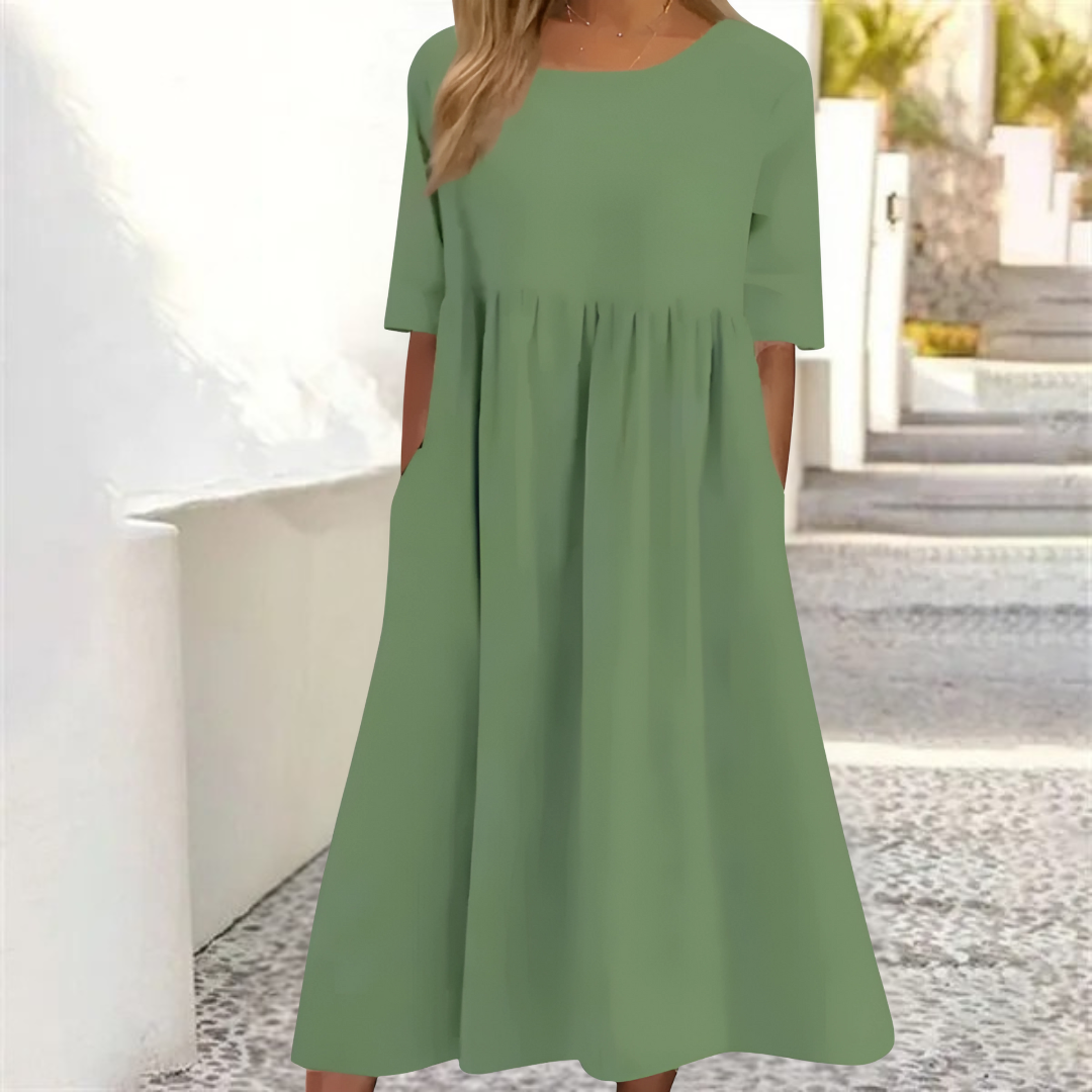 Summer Dress for Women with a Relaxed Fit | Midi