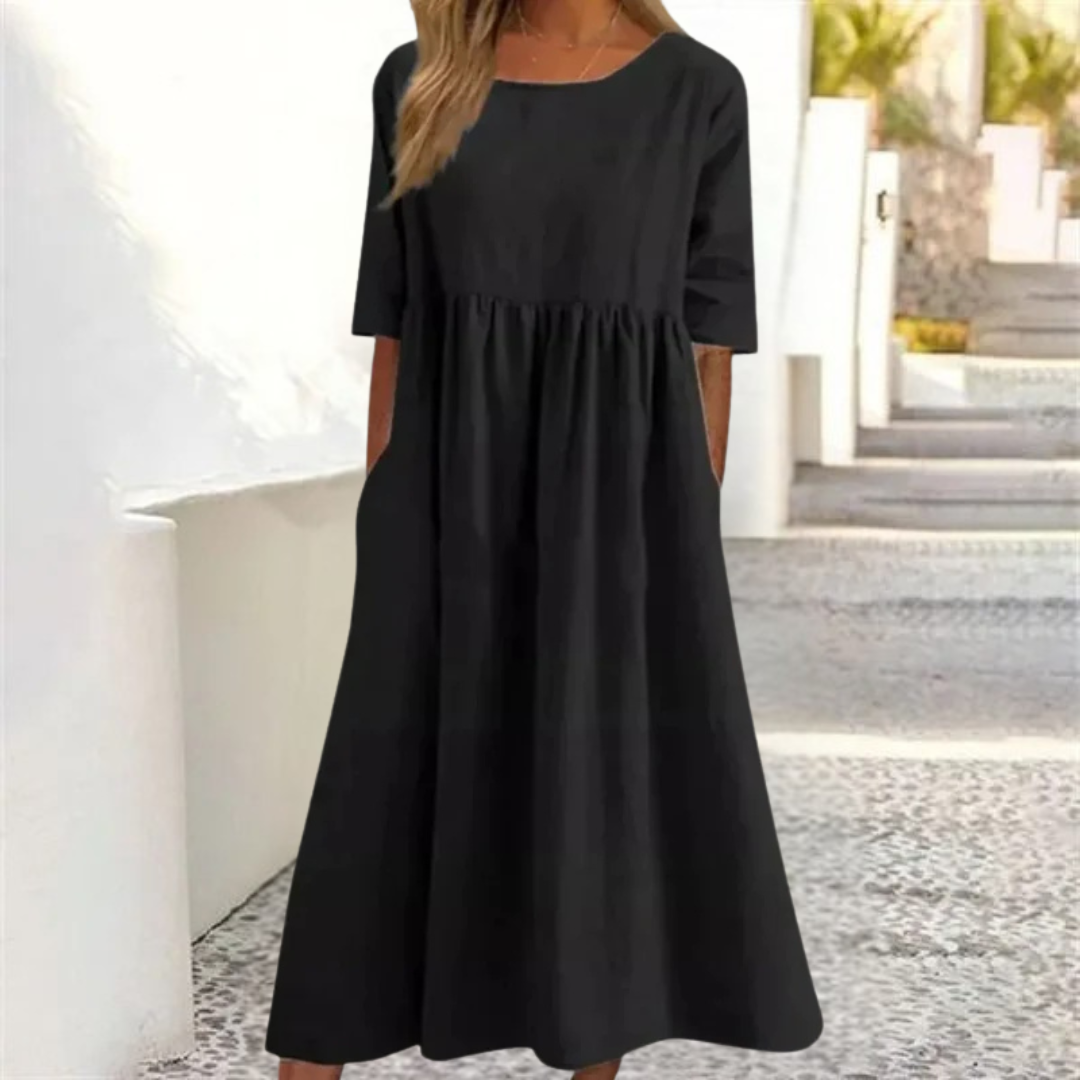 Summer Dress for Women with a Relaxed Fit | Midi