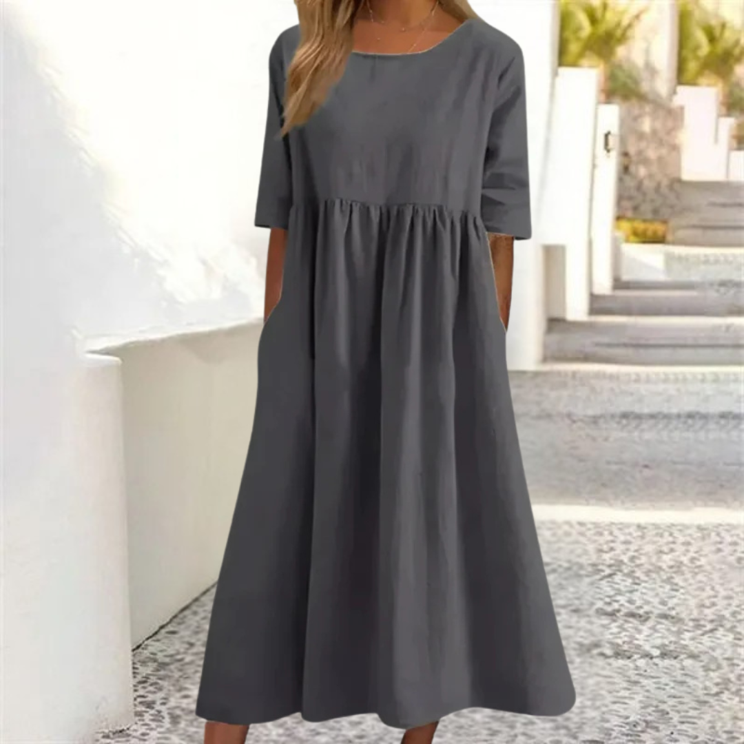 Summer Dress for Women with a Relaxed Fit | Midi