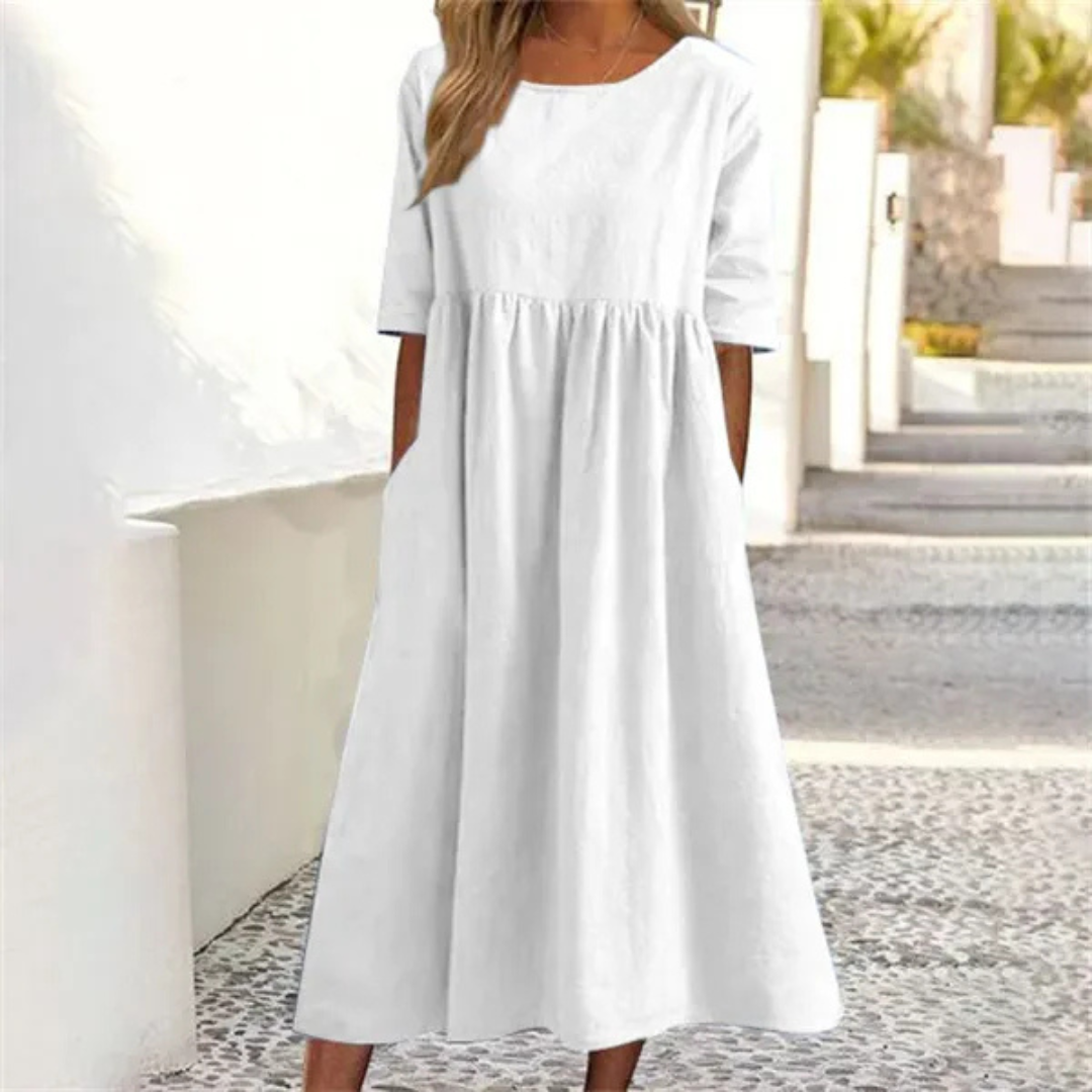 Summer Dress for Women with a Relaxed Fit | Midi