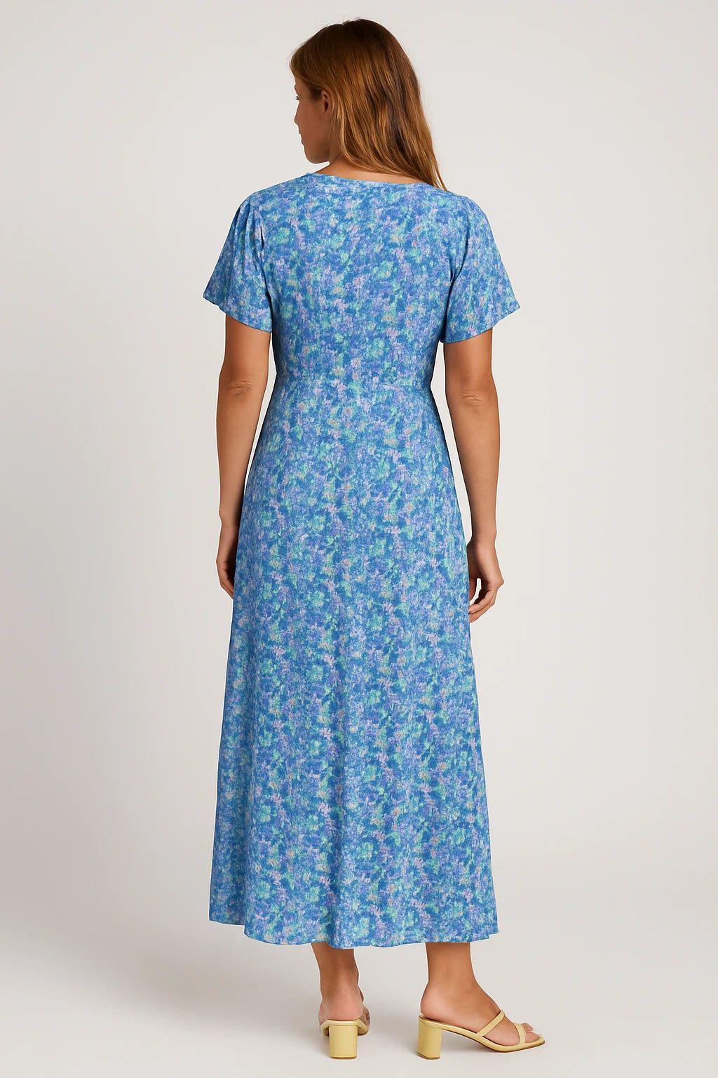 Womens Spring Dress with Ruffle Hem – Effortless Fit for Garden Parties and Beach Outings - Image 3