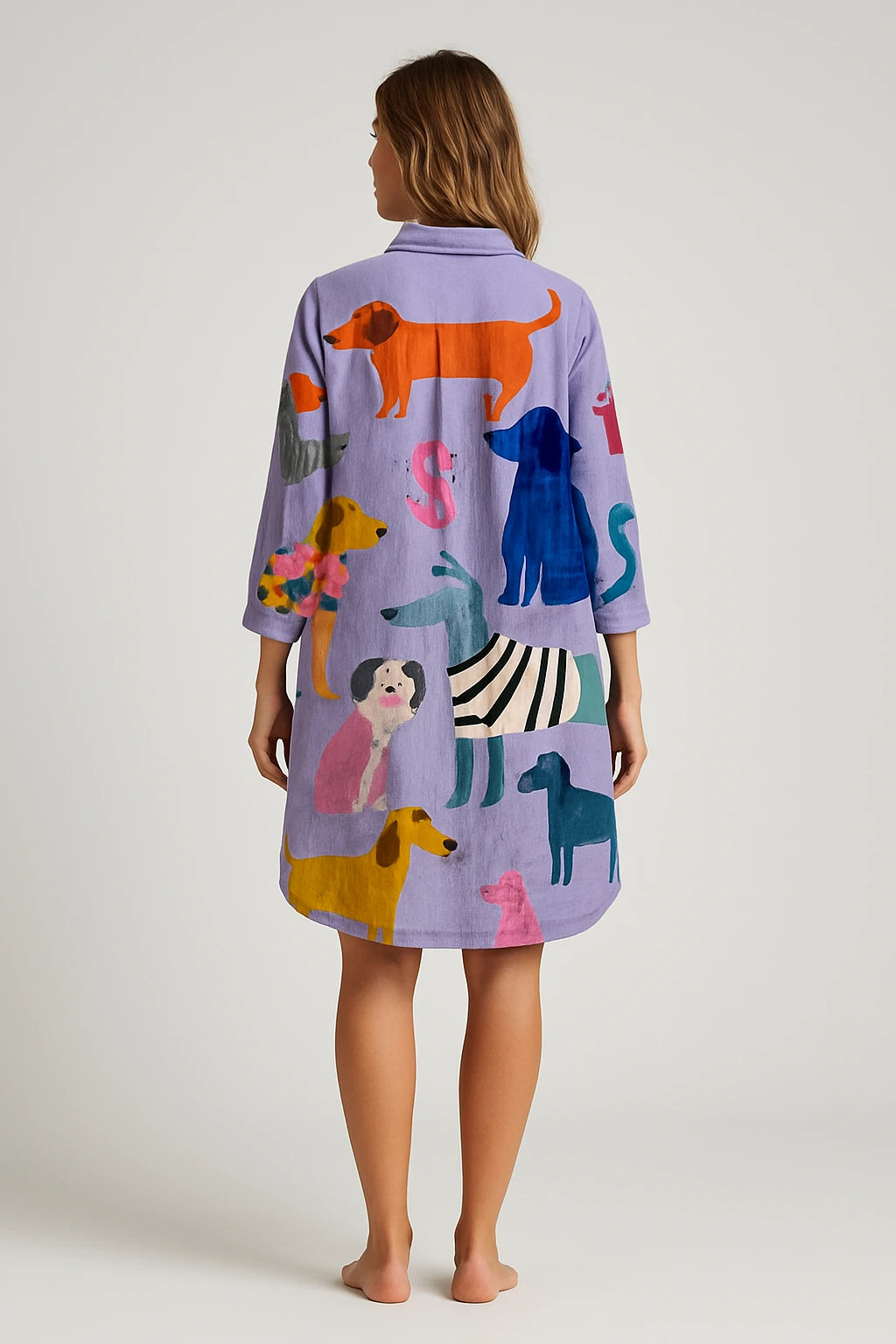 Womens All-Season Fashion Top with Relaxed Fit and Unique Design Features - Image 3