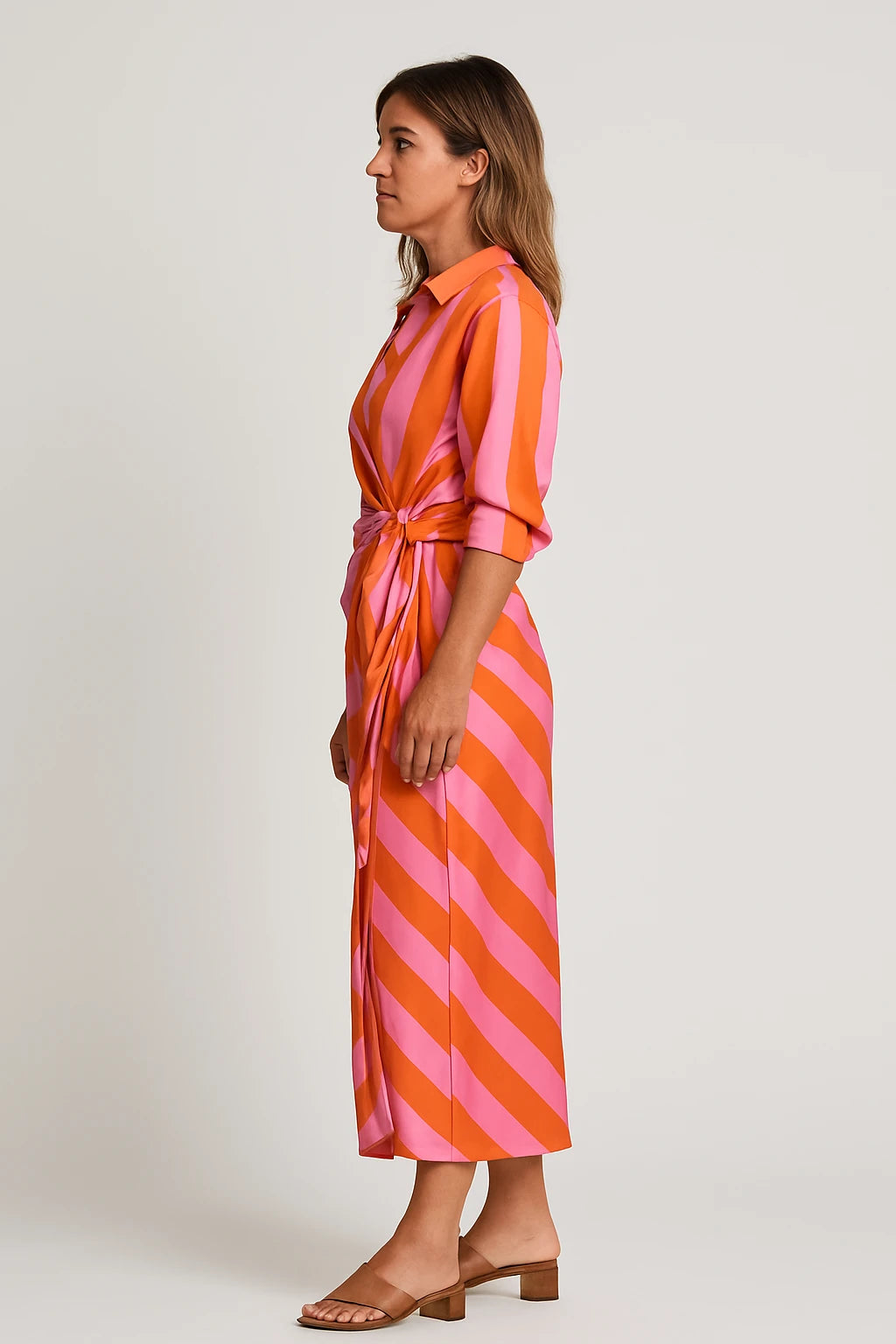 Womens Summer Wrap Dress with Adjustable Fit – Versatile Style for Any Occasion - Image 1