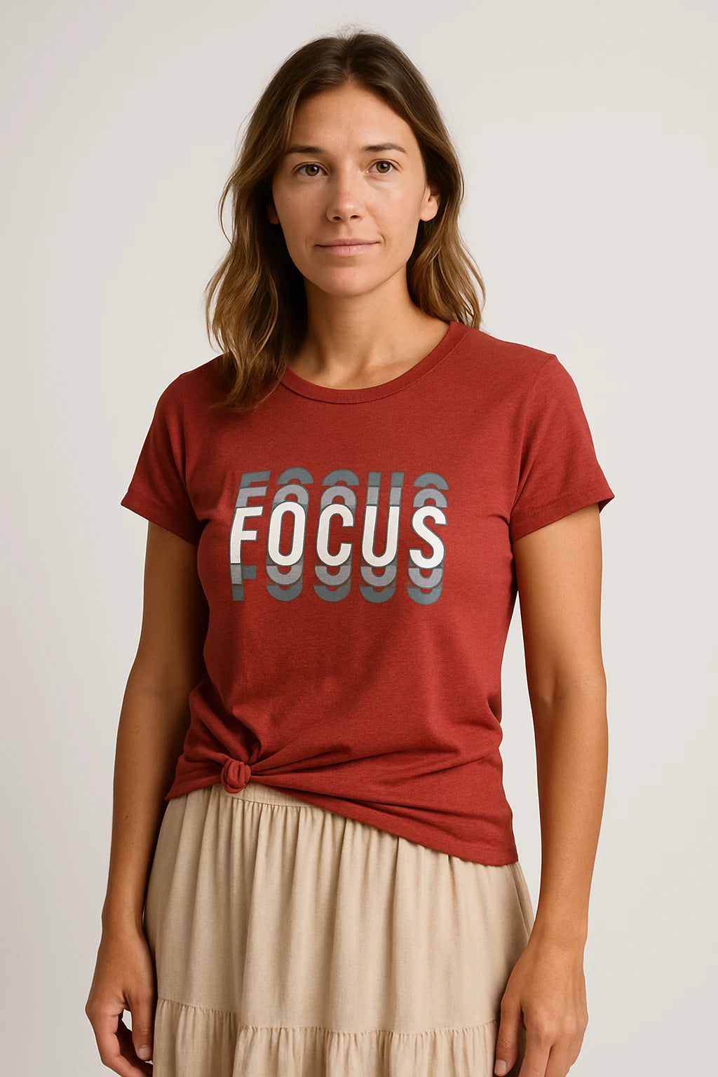 Womens Casual Graphic Print T-Shirt with Relaxed Fit and Versatile Styling - Image 8