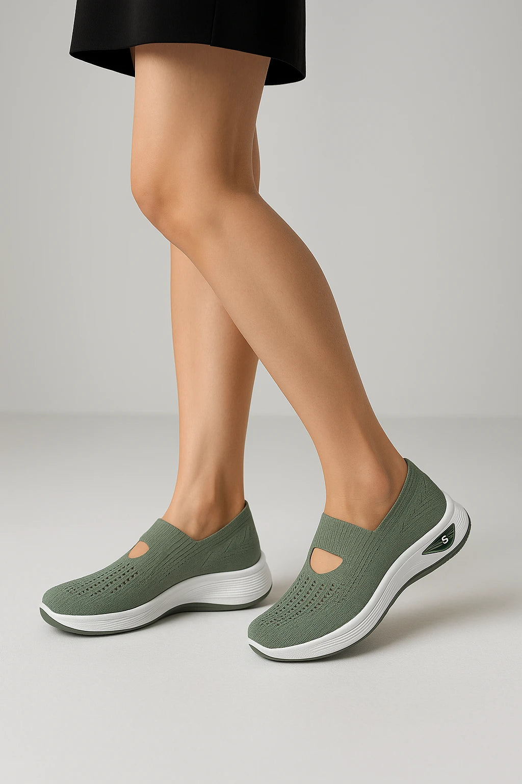 Womens Everyday Orthopedic Slip-On Shoe with Ergonomic Fit and Non-Slip Sole - Image 1