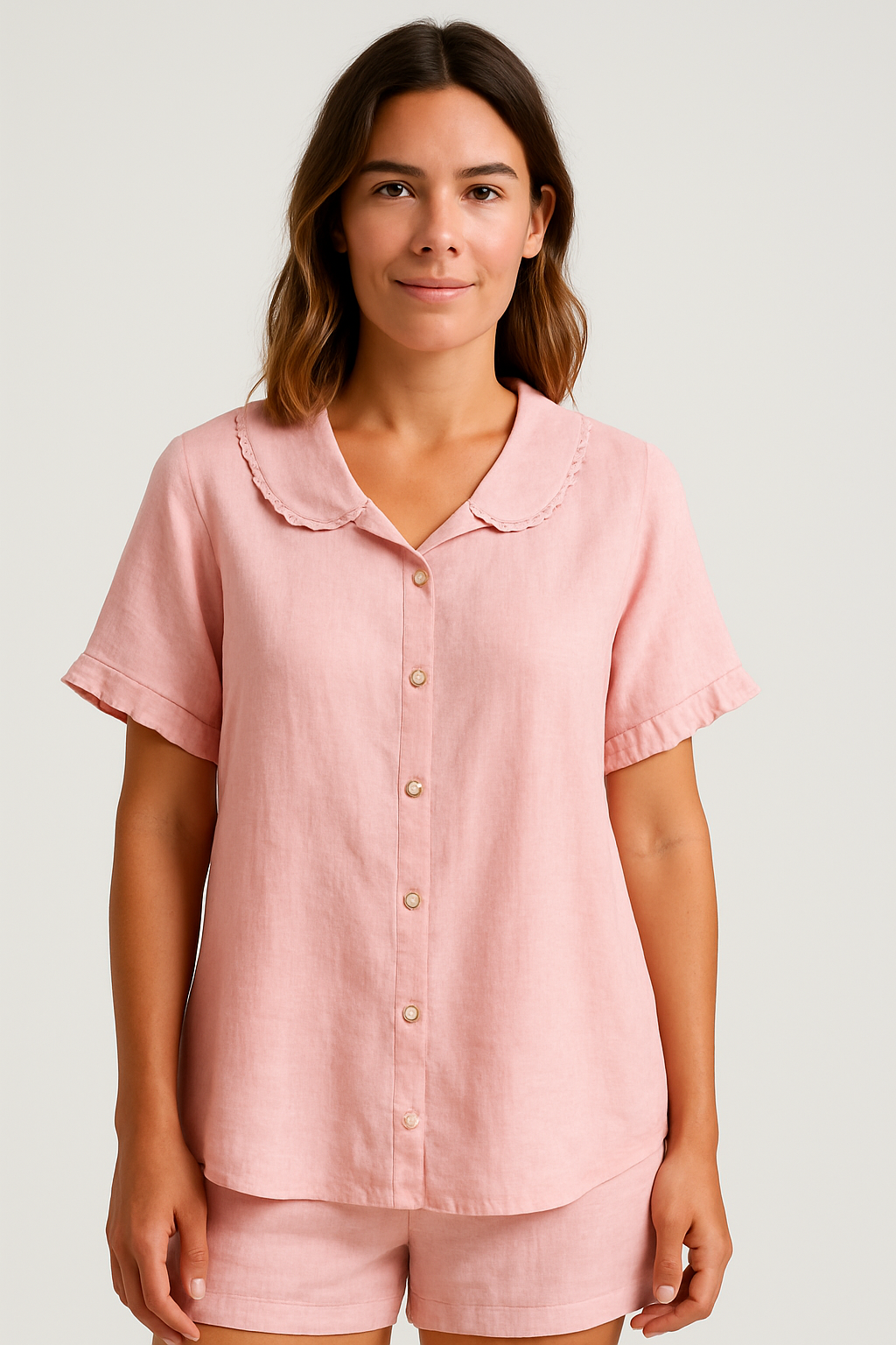 Mens Spring Shirt with Relaxed Fit – Retro Style – Lightweight and Breathable Design - Image 6