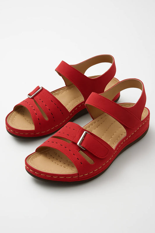 Womens Summer Orthopedic Sandals with Chic Design and Adjustable Straps - Image 4