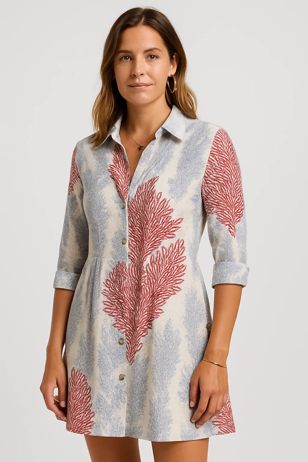 Womens Spring Blouse with Relaxed Fit and Breathable Design for Everyday Comfort - Image 6