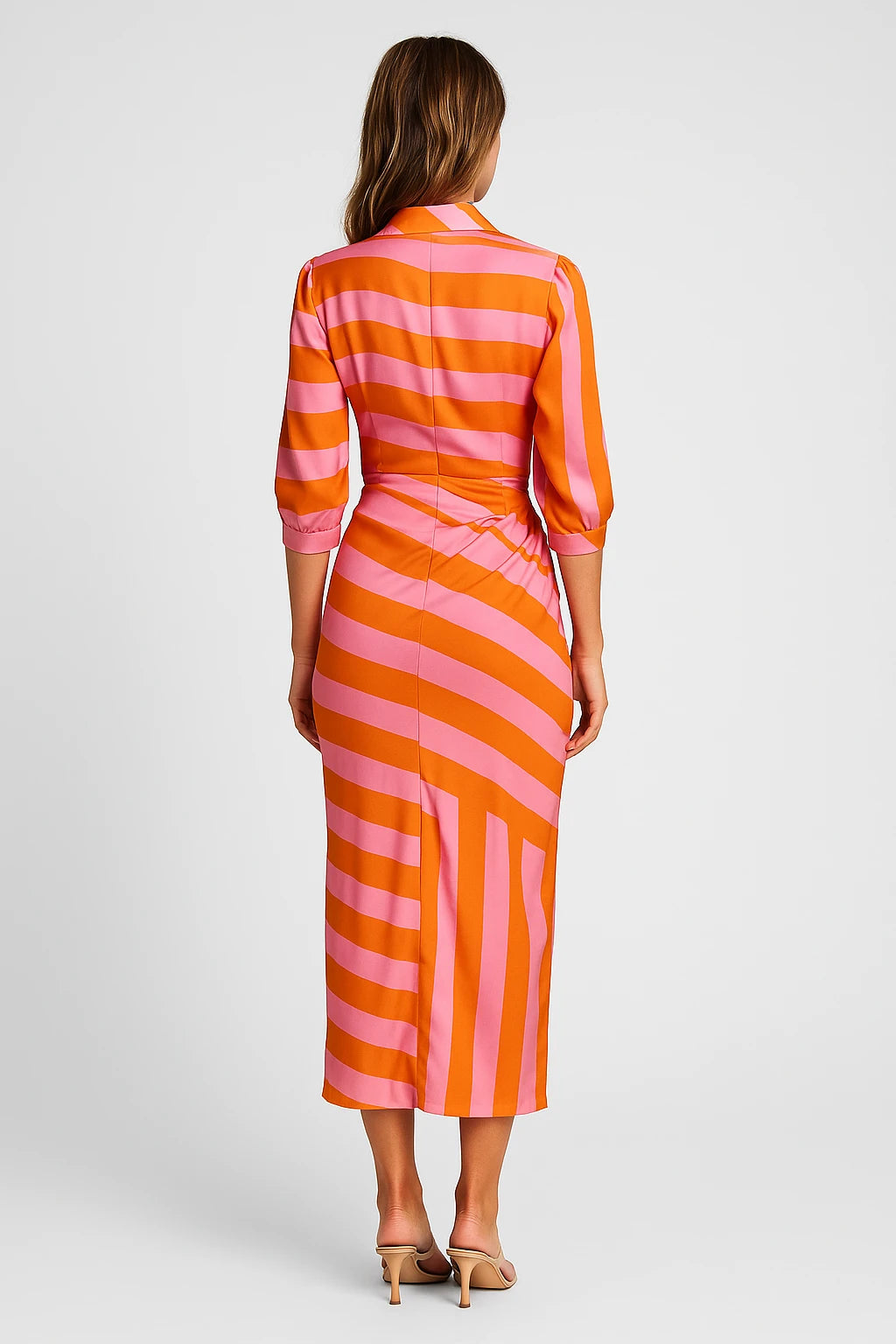 Womens Summer Wrap Dress with Adjustable Fit – Versatile Style for Any Occasion - Image 3