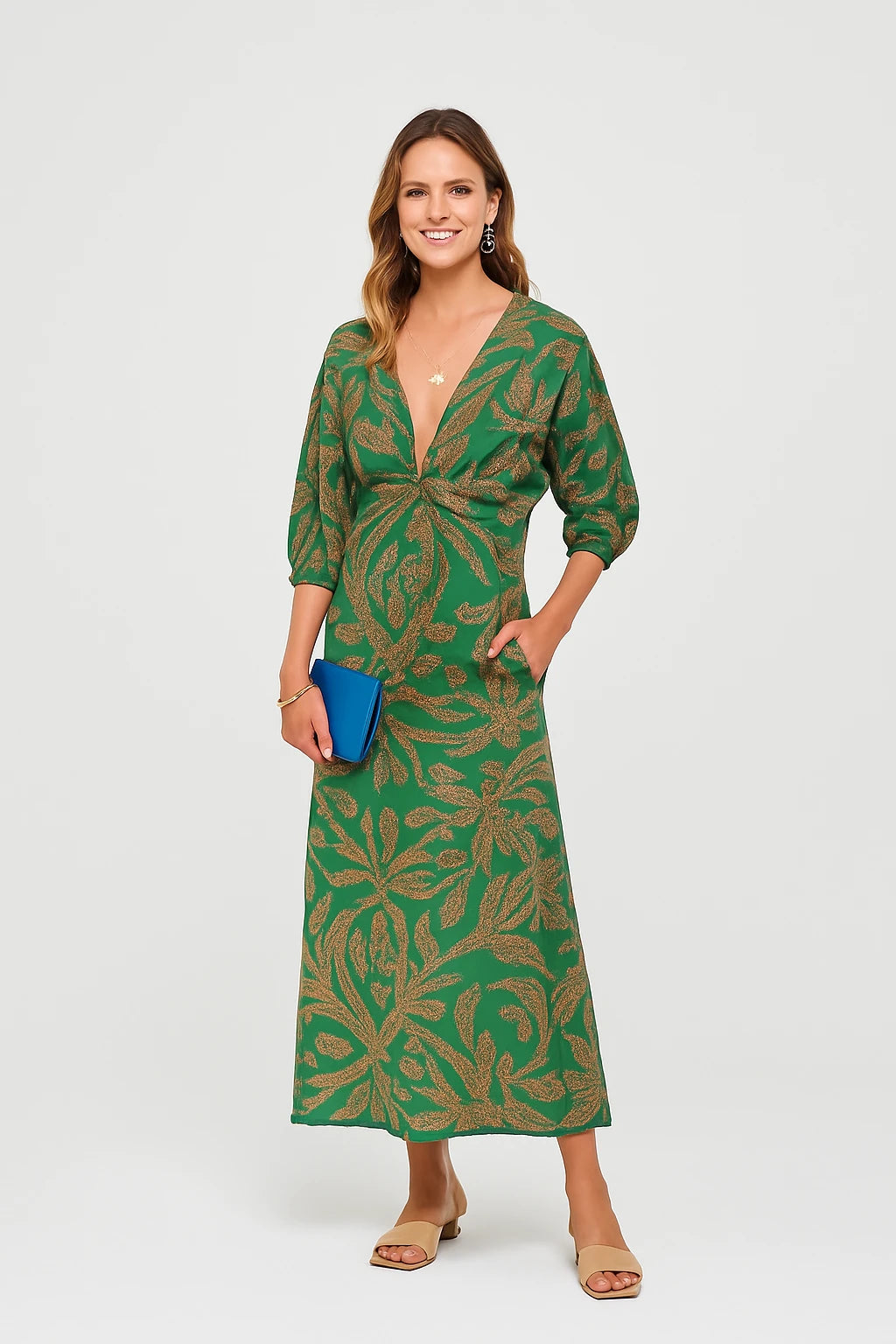 Womens Summer Wrap Dress with Adjustable Fit – Casual Chic Style for Everyday Wear - Image 6