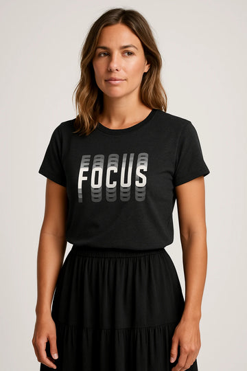 Womens Casual Graphic Print T-Shirt with Relaxed Fit and Versatile Styling - Image 1