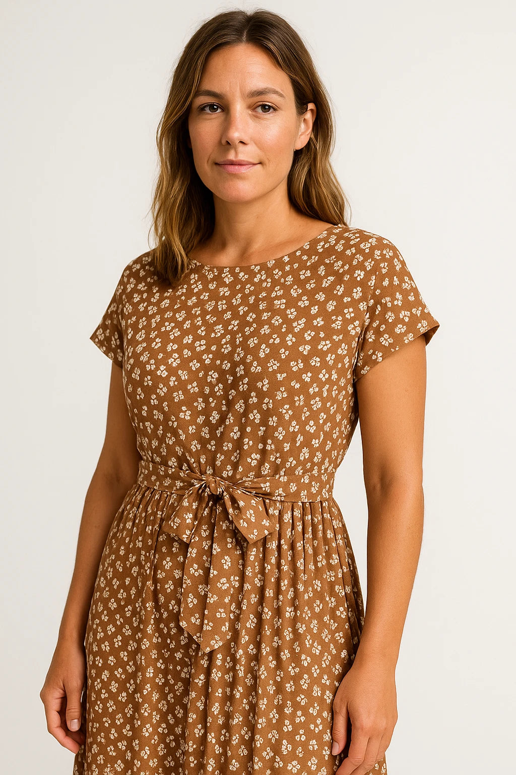Womens Summer Dress with Regular Fit – Elegant Floral Design for Casual Outings - Image 9