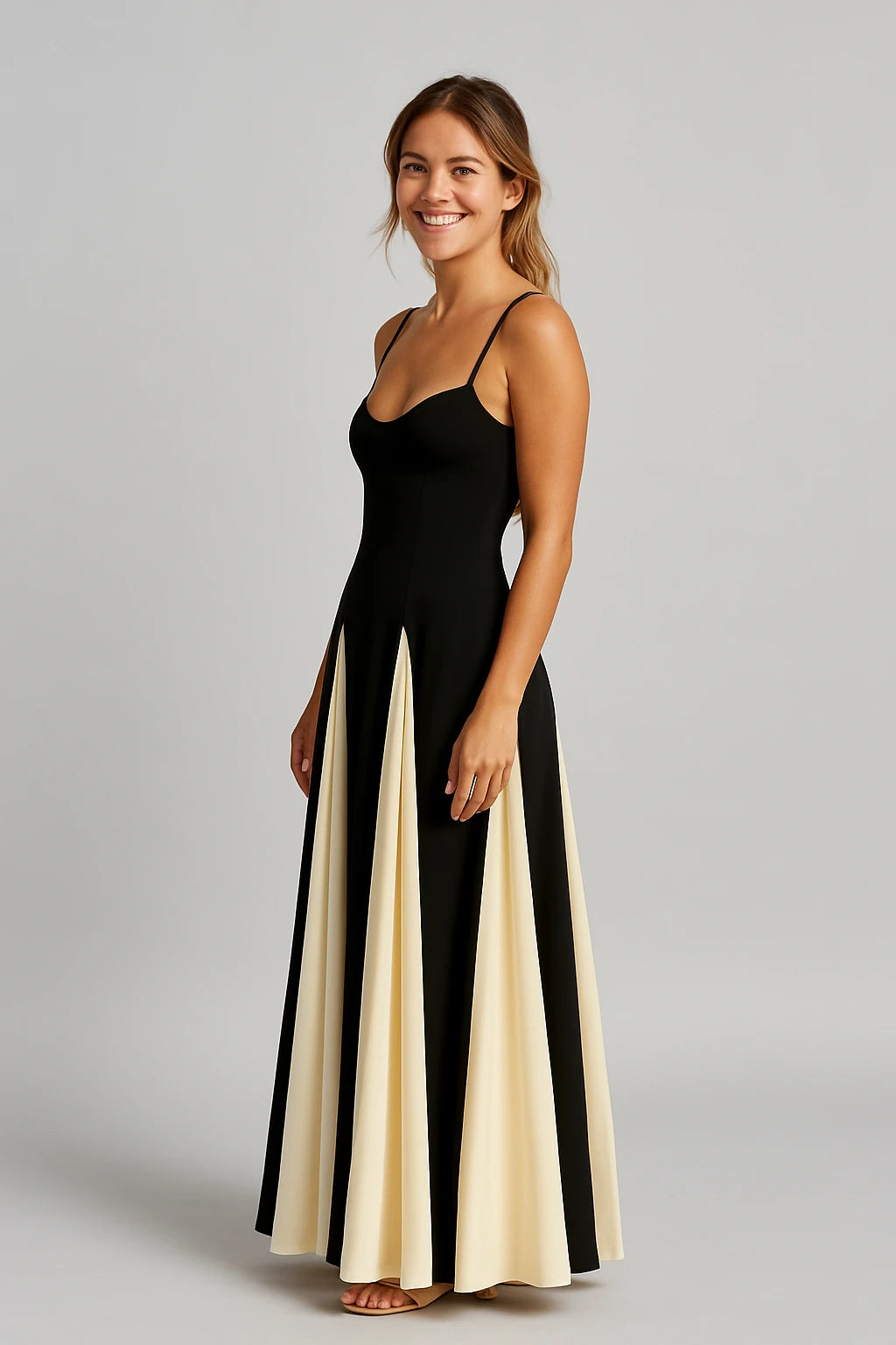 Womens Evening Maxi Dress with Elegant Fit and Fluid Movement for Special Occasions - Image 4