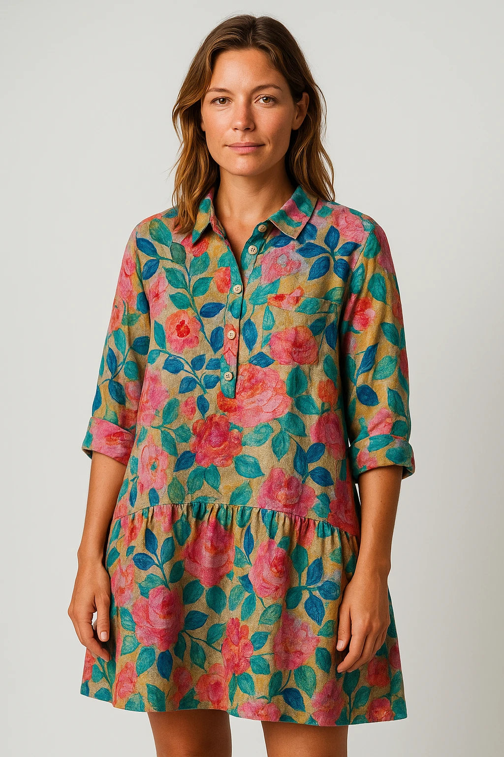 Womens All-Season Fashion Top with Relaxed Fit and Unique Design Features - Image 10