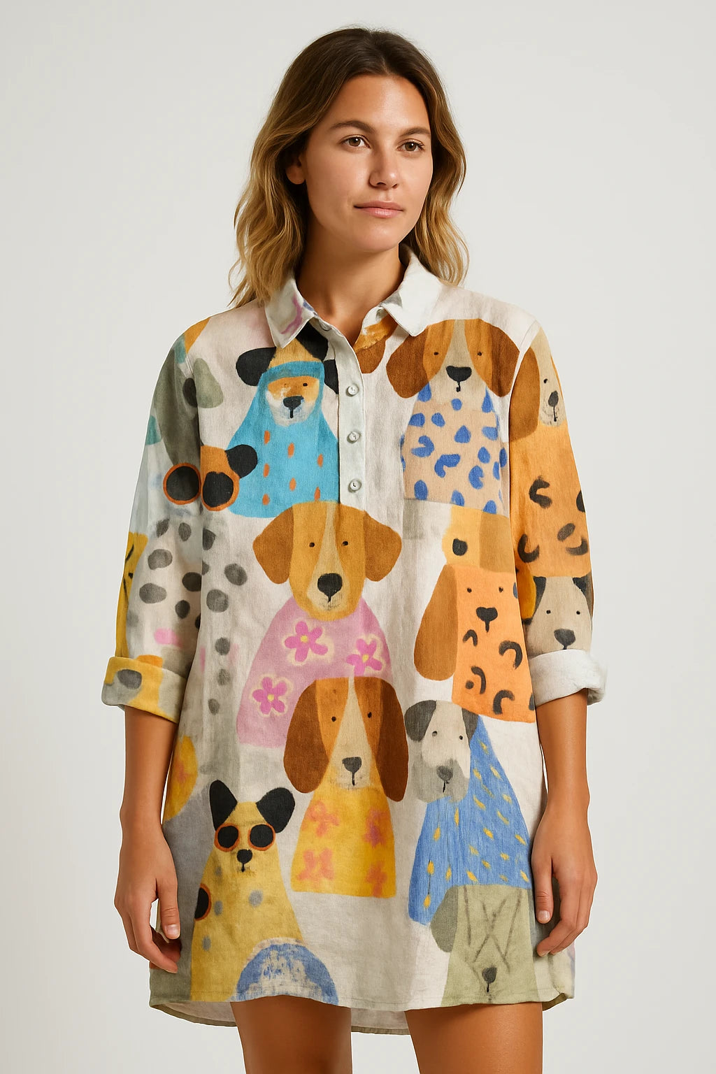Womens Summer Top with Creative Design and Breathable Fit for Casual Occasions - Image 9