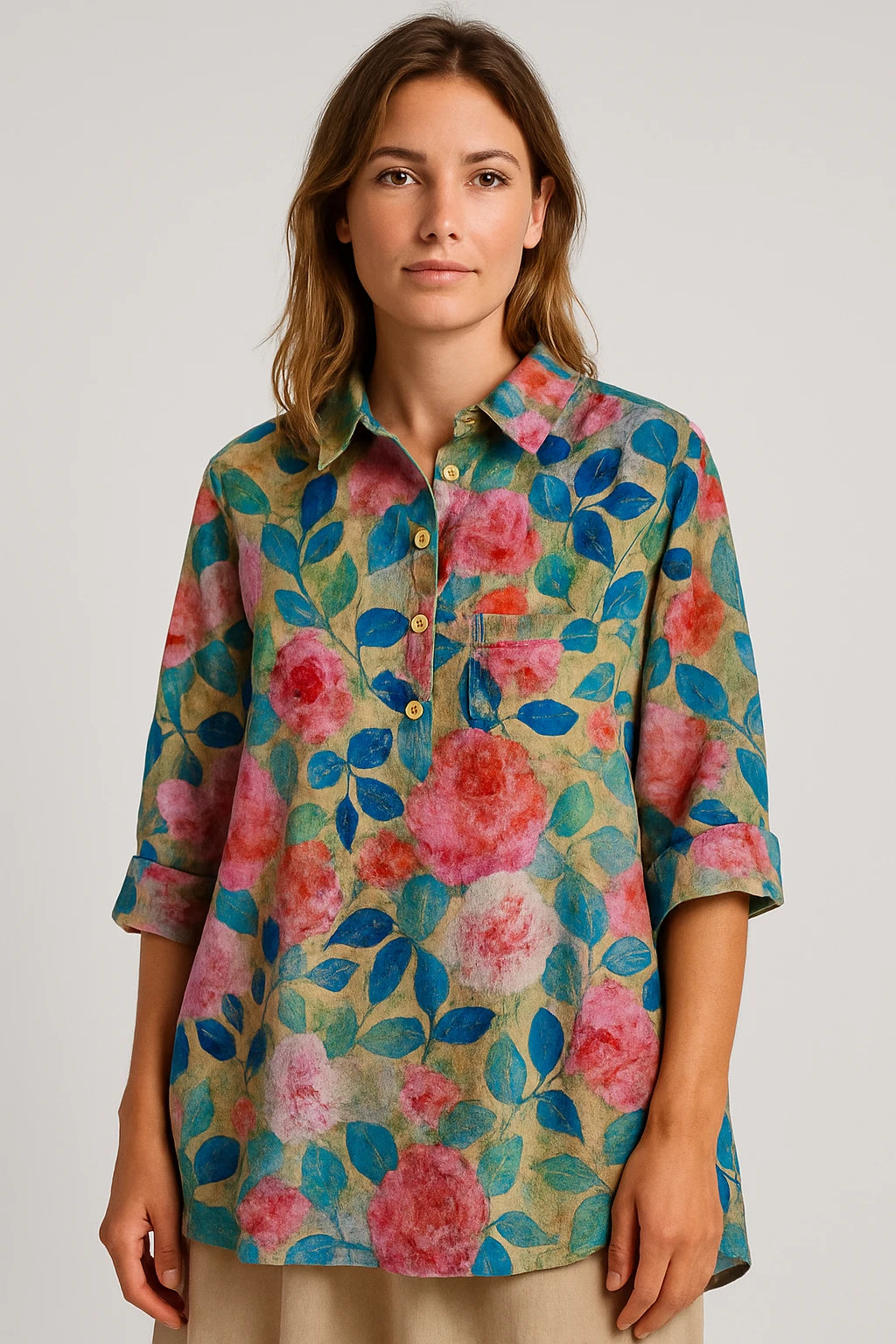 Womens Summer Top with Creative Design and Breathable Fit for Casual Occasions - Image 10