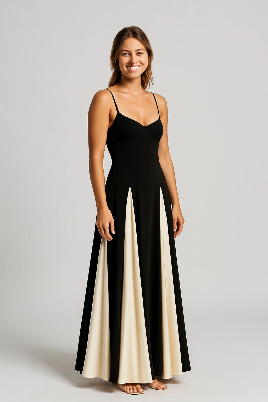 Womens Evening Maxi Dress with Elegant Fit and Fluid Movement for Special Occasions - Image 3