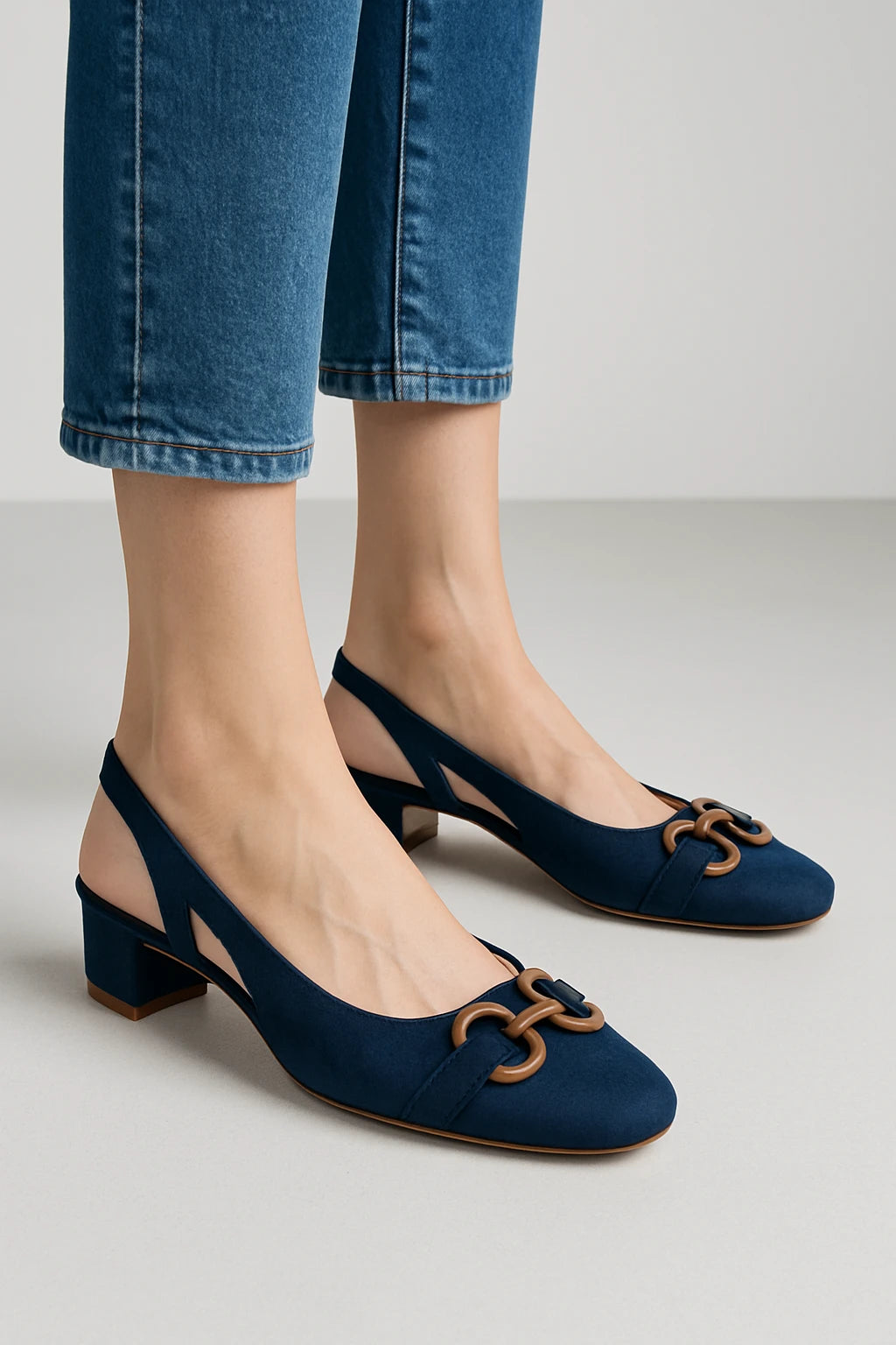 Womens All-Occasion Slingback Heels with Elegant Design and Comfortable Fit - Image 1