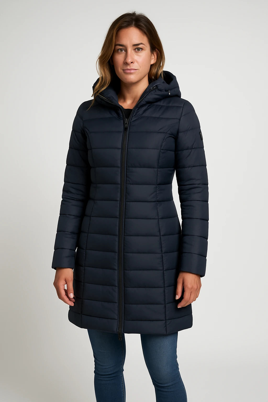Women Winter Coat – Premium Quilted Design – Slim Fit – Insulated and Detachable Hood - Image 4