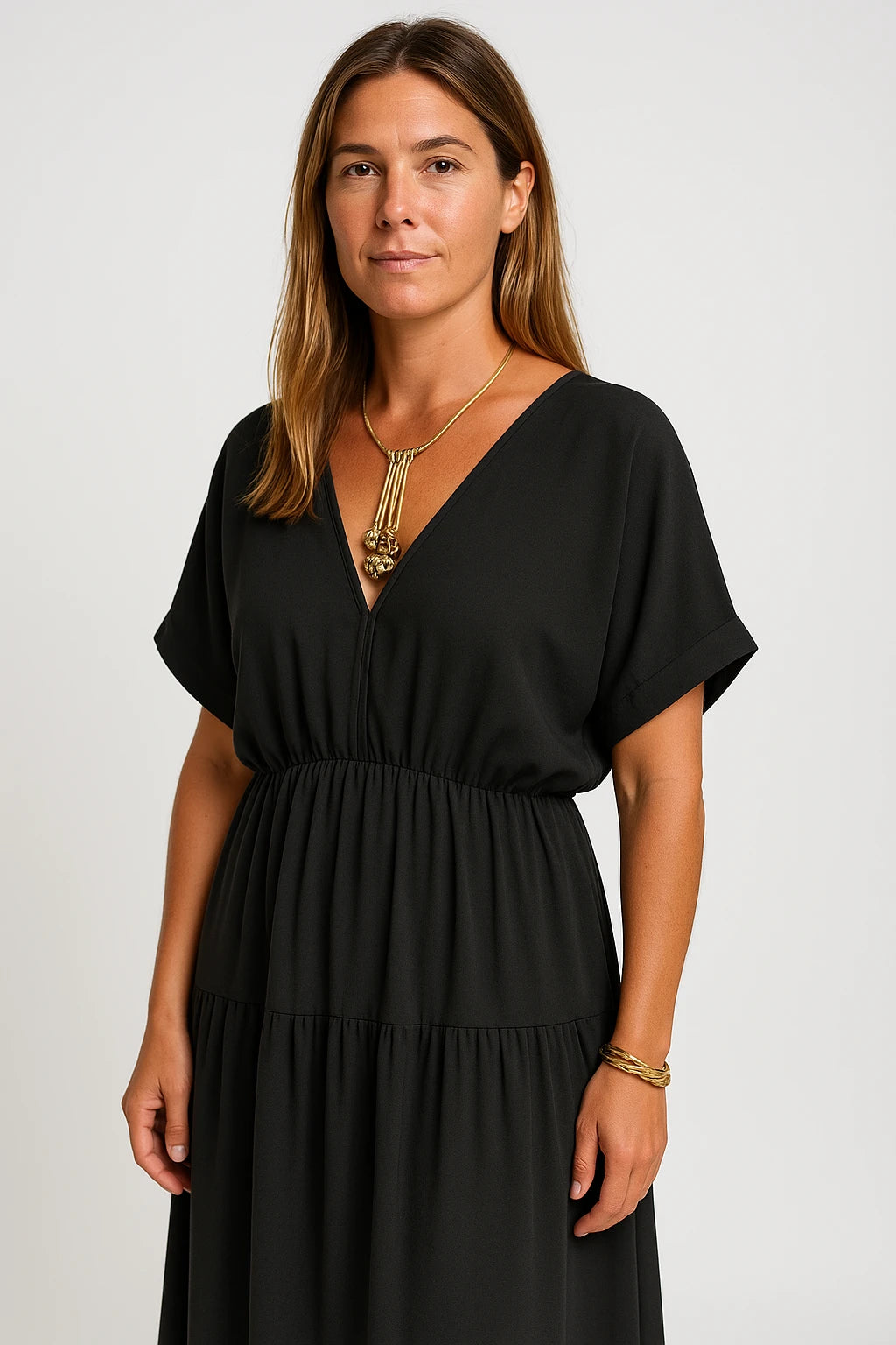 Womens Spring Dress – Ruffle Hem – Flattering Fit – Effortless Style – Perfect for Warm Days - Image 5