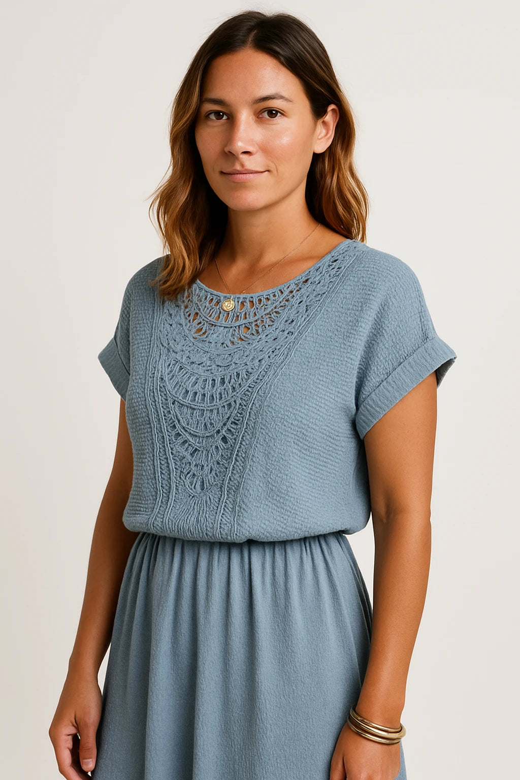 Womens Summer Shirt with Relaxed Fit and Breezy Style for Warm Weather - Image 6