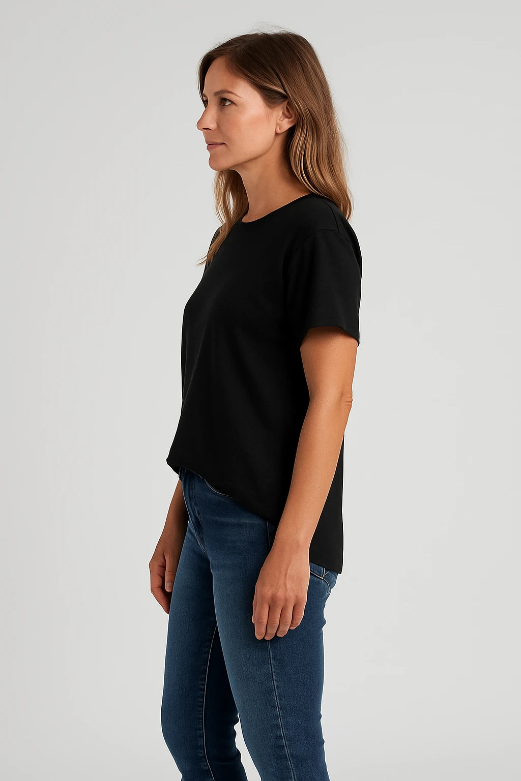 Women Summer Casual Short Sleeve Top with Loose Fit – Breathable and Versatile Design - Image 2