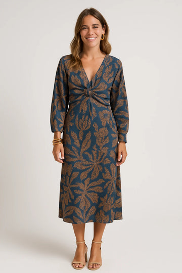 Womens Summer Wrap Dress with Adjustable Fit – Casual Chic Style for Everyday Wear - Image 3